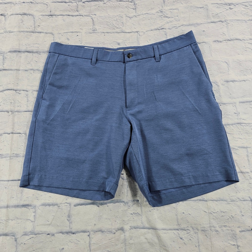 Callaway Golf Shorts MENS 38 Blue Heathered Stretch Performance Activewear